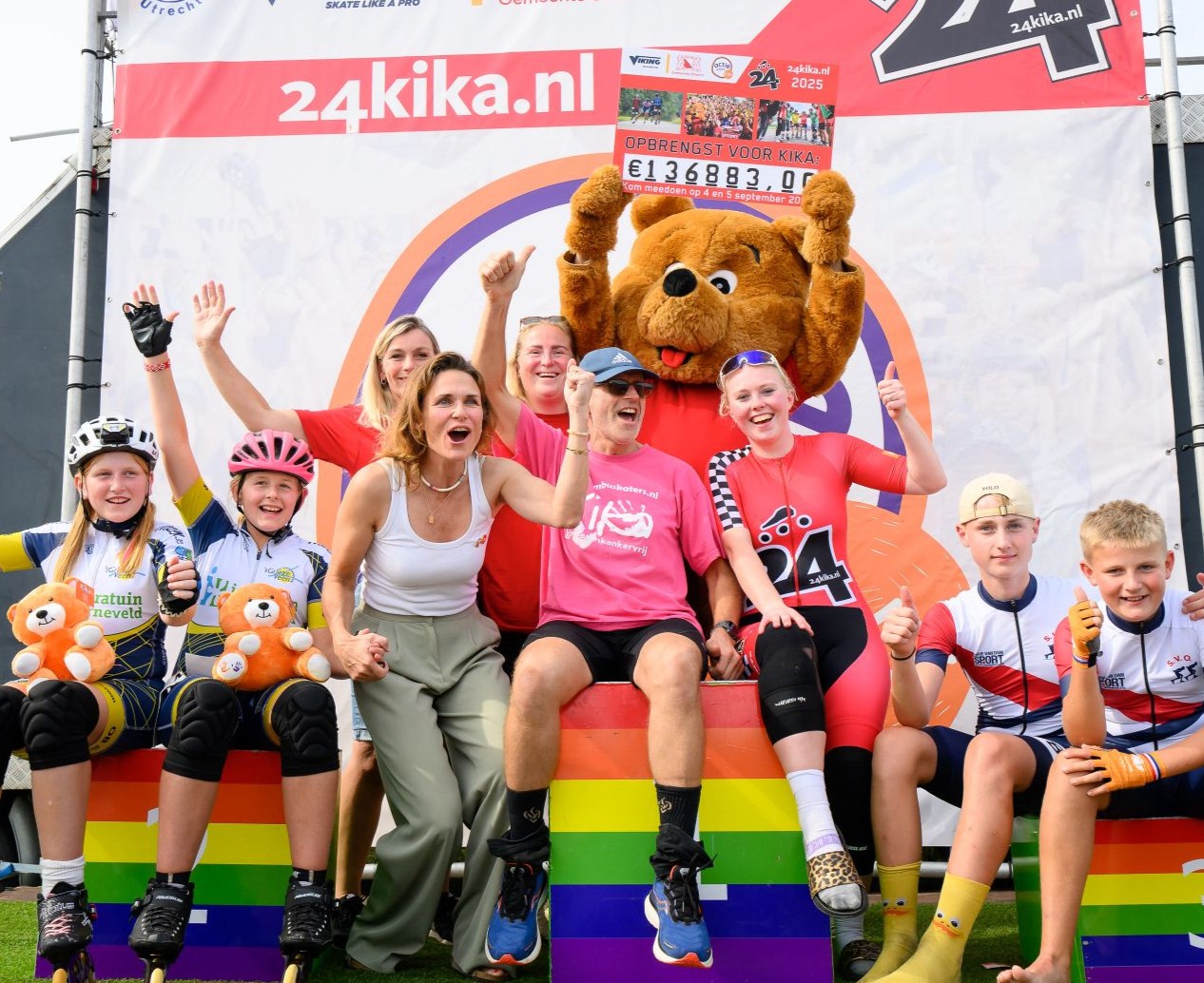 €136.883,- opgehaald voor kika